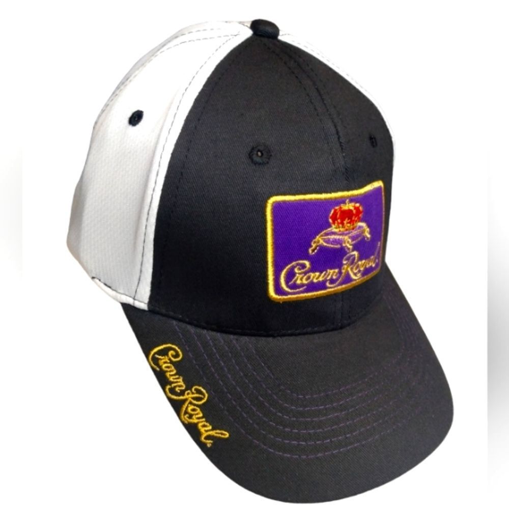 Crown Royal Embroidered Pull Back Hat O/S NWOT
